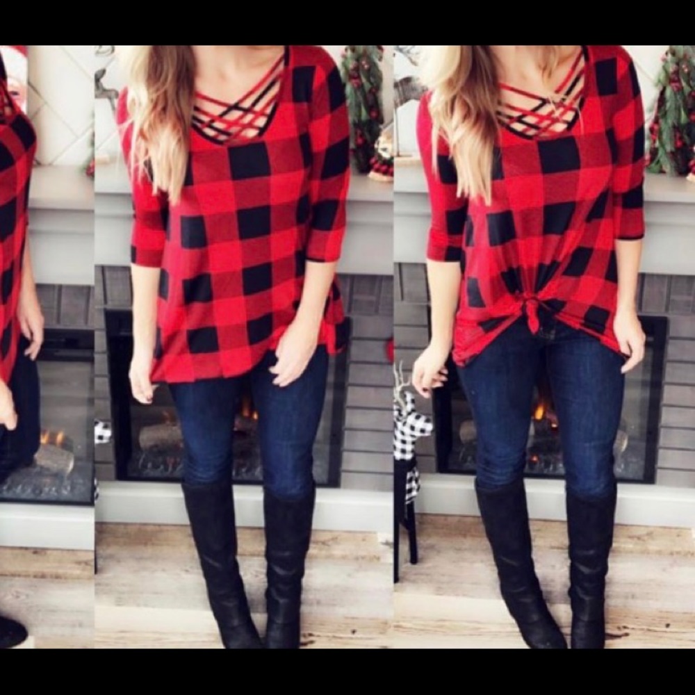 Buffalo plaid shirt